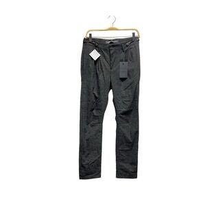 NWT Zara Plaid Belted Pants‎ in Gray Men’s Size 29